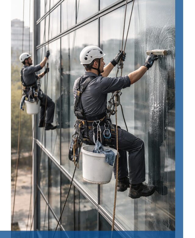 Мойка сплошного остекления в Кропоткине, заказать от 326 р.| ВЫСОТНИК-Крп