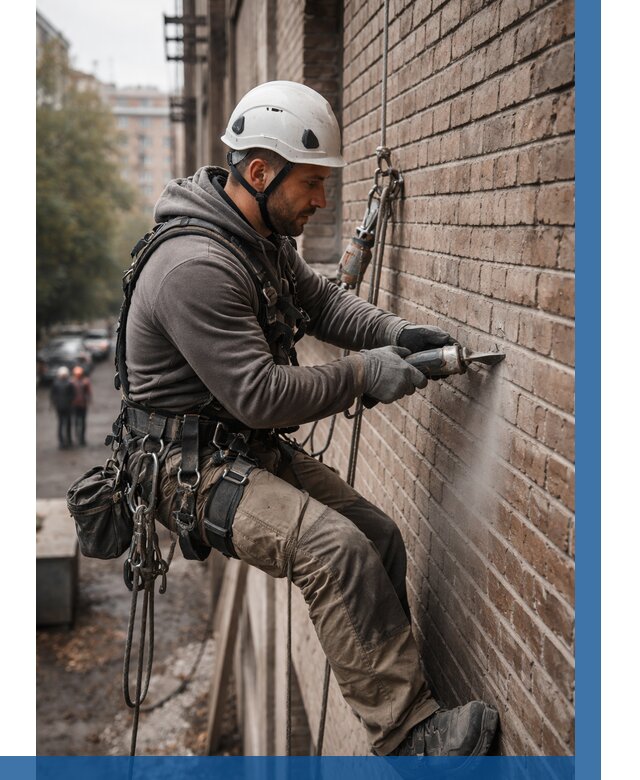 Расшивка кирпичных швов в Кропоткине от 652 р. | ВЫСОТНИК-Крп