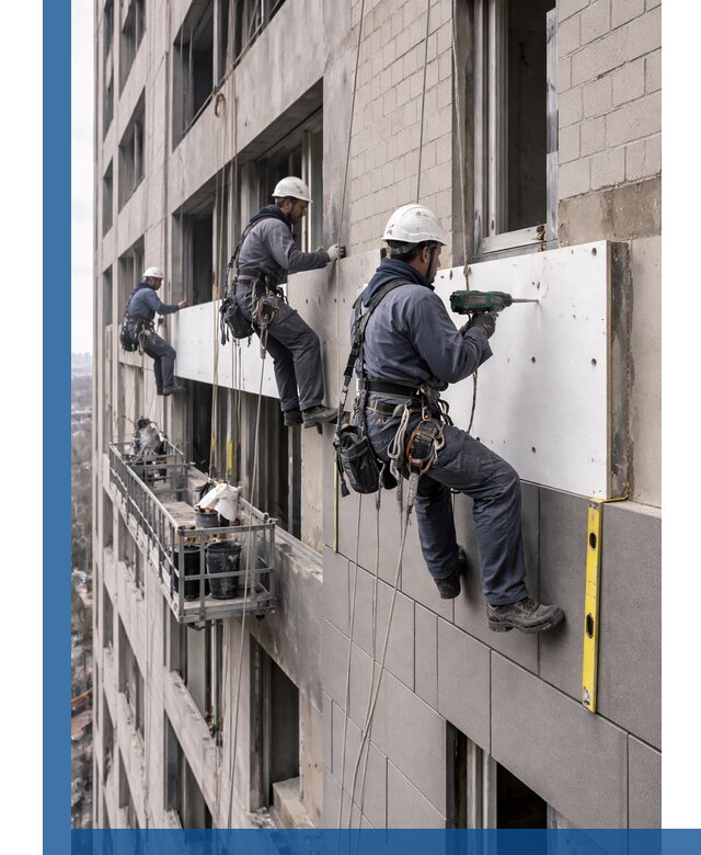 Монтаж фасадных термопанелей высокого качества в Кропоткине