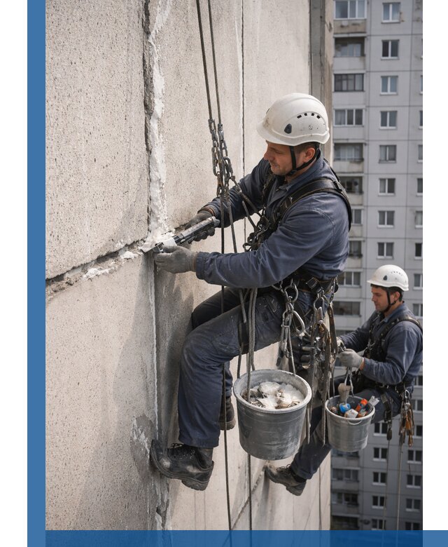 Утепление межпанельных швов в Кропоткине профессионально и надежно