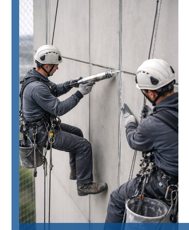 Первичная герметизация швов фасадов и кровель в Кропоткине