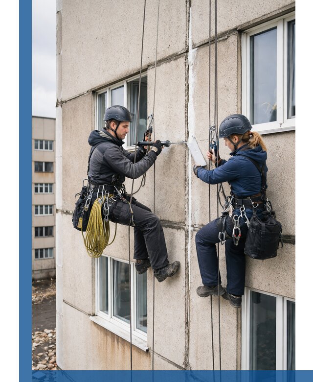 Герметизация межпанельных швов тёплым швом в Кропоткине