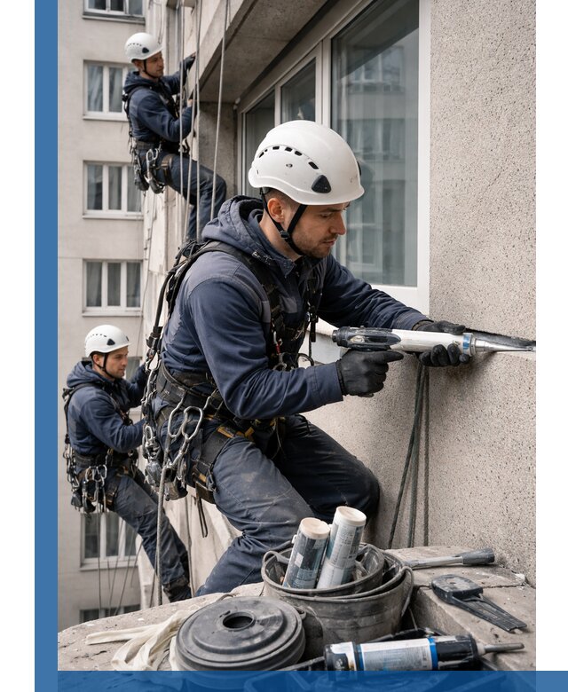 Герметизация швов лоджии в Кропоткине профессионально и надежно