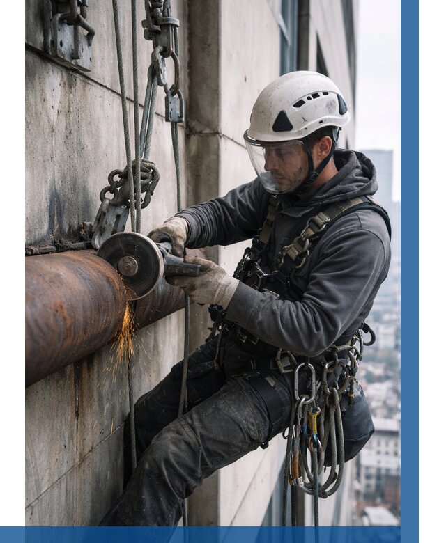 Резка металла на высоте в Кропоткине по цене от 4887 р. | ВЫСОТНИК-Крп