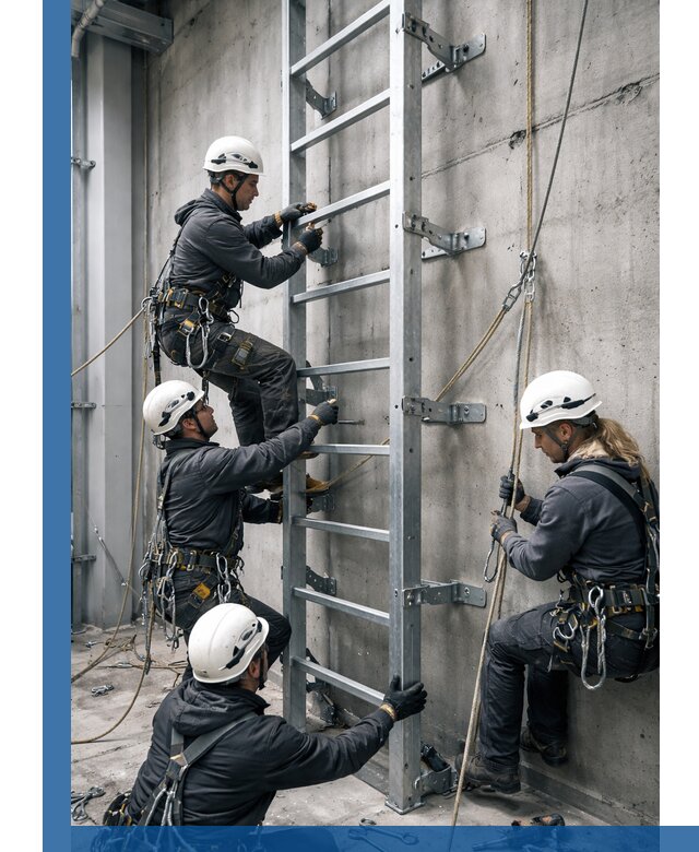 Монтаж металлических лестниц в Кропоткине под ключ со гарантией