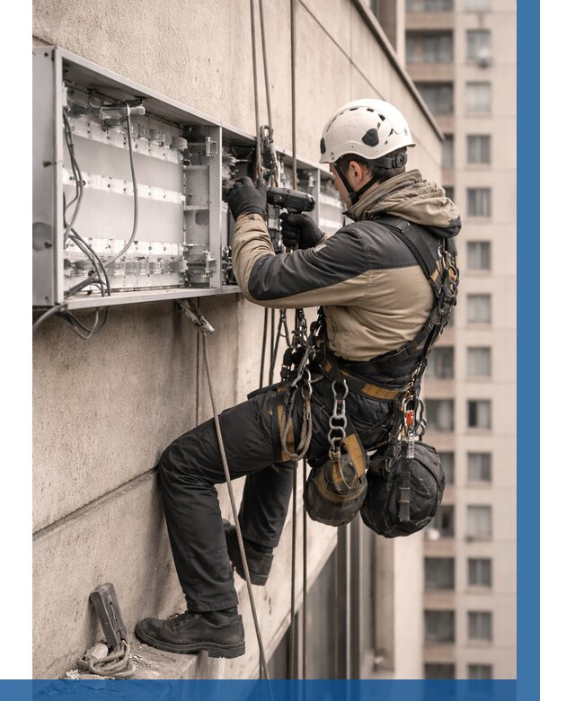 Ремонт вывески на высоте в Кропоткине от 4887 р. | ВЫСОТНИК-Крп