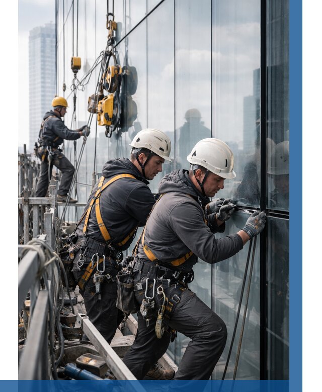 Структурное остекление фасадов в Кропоткине от 10316 р. | ВЫСОТНИК-Крп