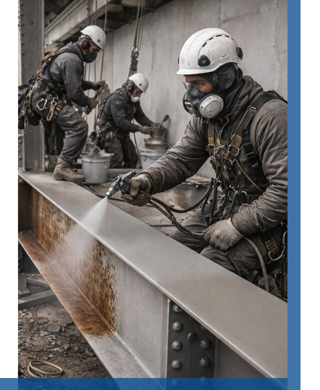 Антикоррозионная покраска металла в Кропоткине от 760 р. | ВЫСОТНИК-Крп