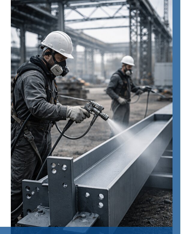 Антикорроз. обработка металлоконстр. в Кропоткине от 489 р. | ВЫСОТНИК-Крп