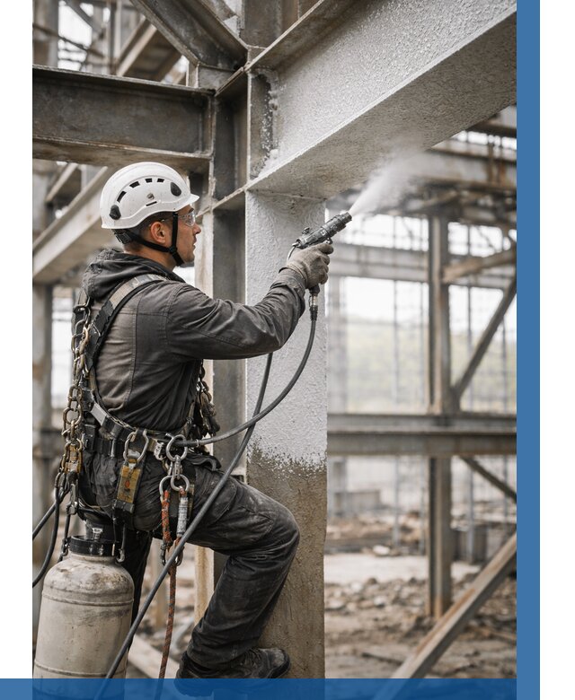 Огнезащита металлоконструкций от 814 р. | ВЫСОТНИК-Крп в Кропоткине