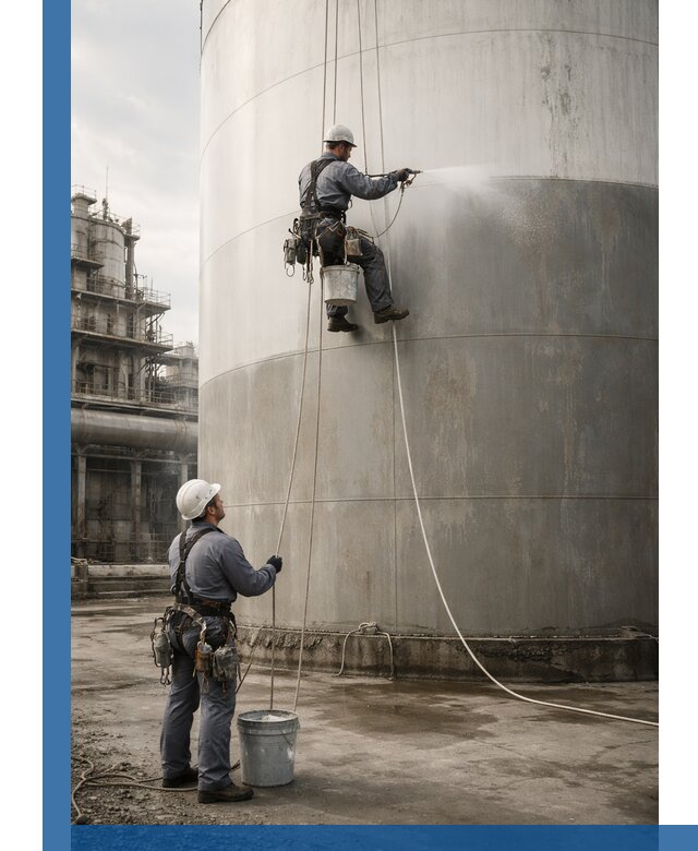 Покраска стальных резервуаров и емкостей в Кропоткине профессионально