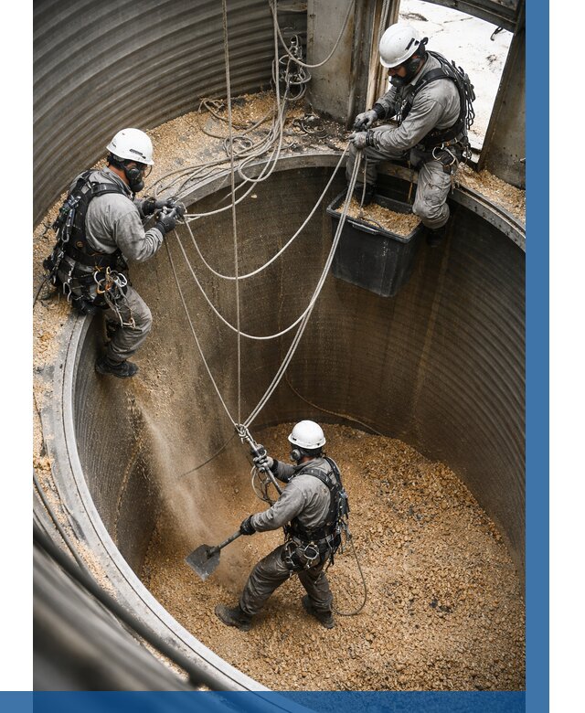 Чистка зерновых бункеров в Кропоткине от 13031 р. | ВЫСОТНИК-Крп