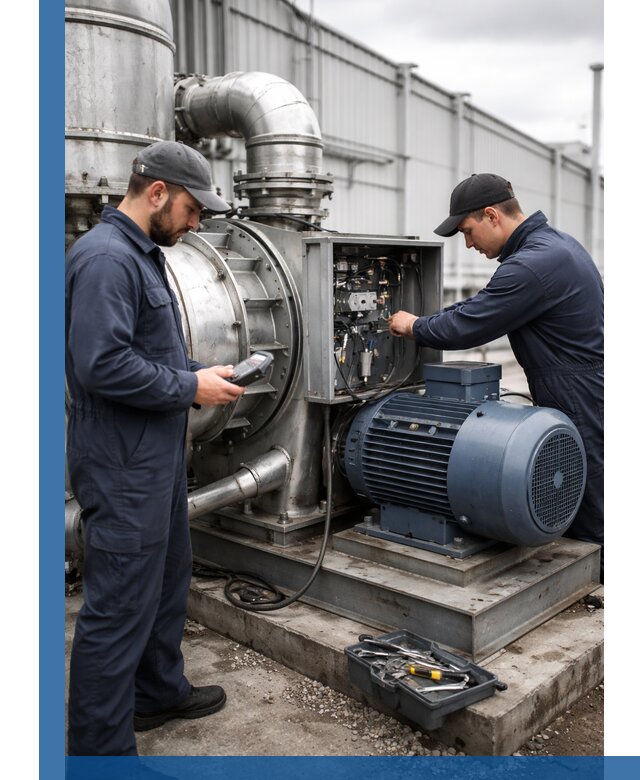 Техническое обслуживание промышленного оборудования в Кропоткине