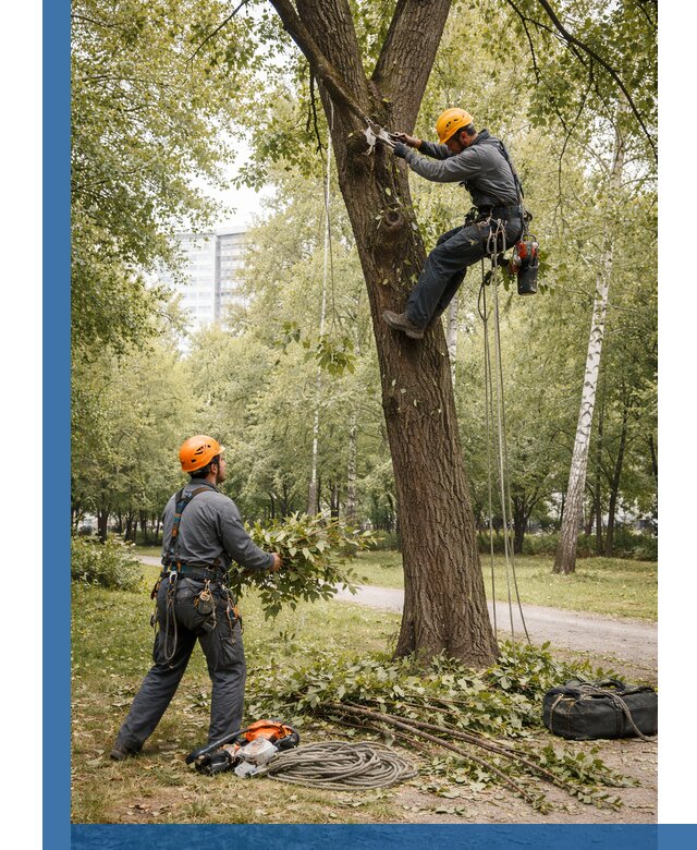 Санитарная обрезка деревьев в Кропоткине, профессионально и безопасно