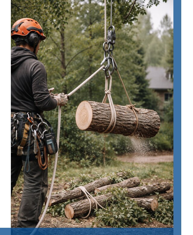 Валка деревьев частями в Кропоткине от 8144 р. | ВЫСОТНИК-Крп