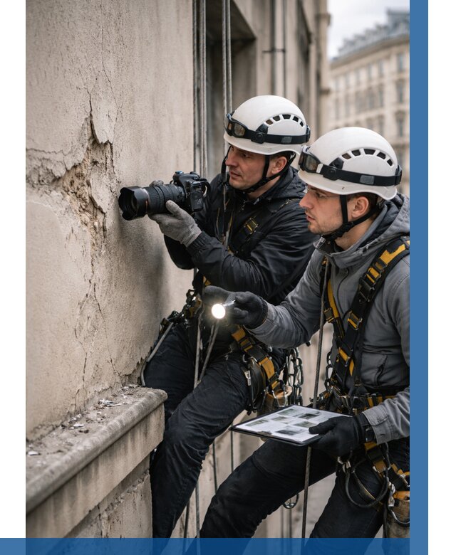 Фотофиксация дефектов фасада в Кропоткине от 4887 р. | ВЫСОТНИК-Крп