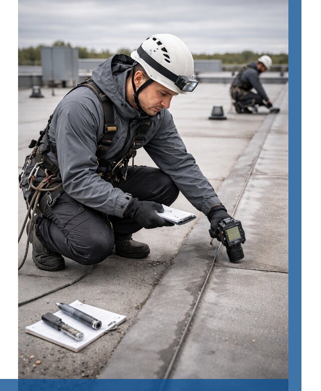 Обследование кровли на протечки в Кропоткине от 4887 р. | ВЫСОТНИК-Крп